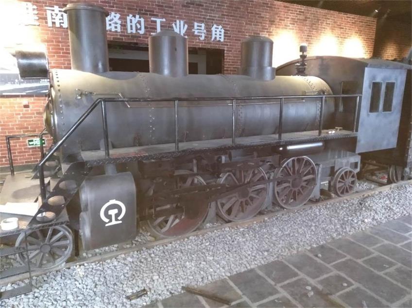 通许县蒸汽火车模型