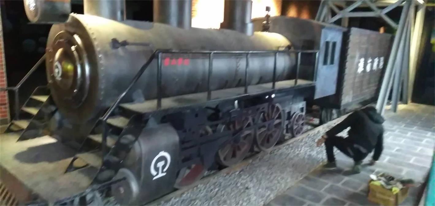 通许县蒸汽火车模型